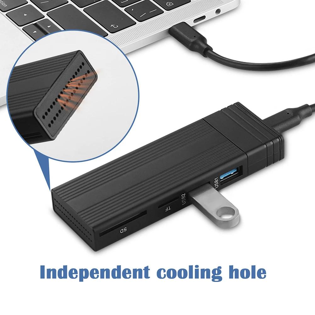 PCIe M.2 HDD Ŭ USB 3.2 Gen 2 NVMe/SATA  HDD ̽, ũž ƮϿ 2230 2242 2260 2280 SSD ȣȯ , 10Gbps